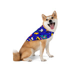 Blue Screen Confetti | Pet Bandana