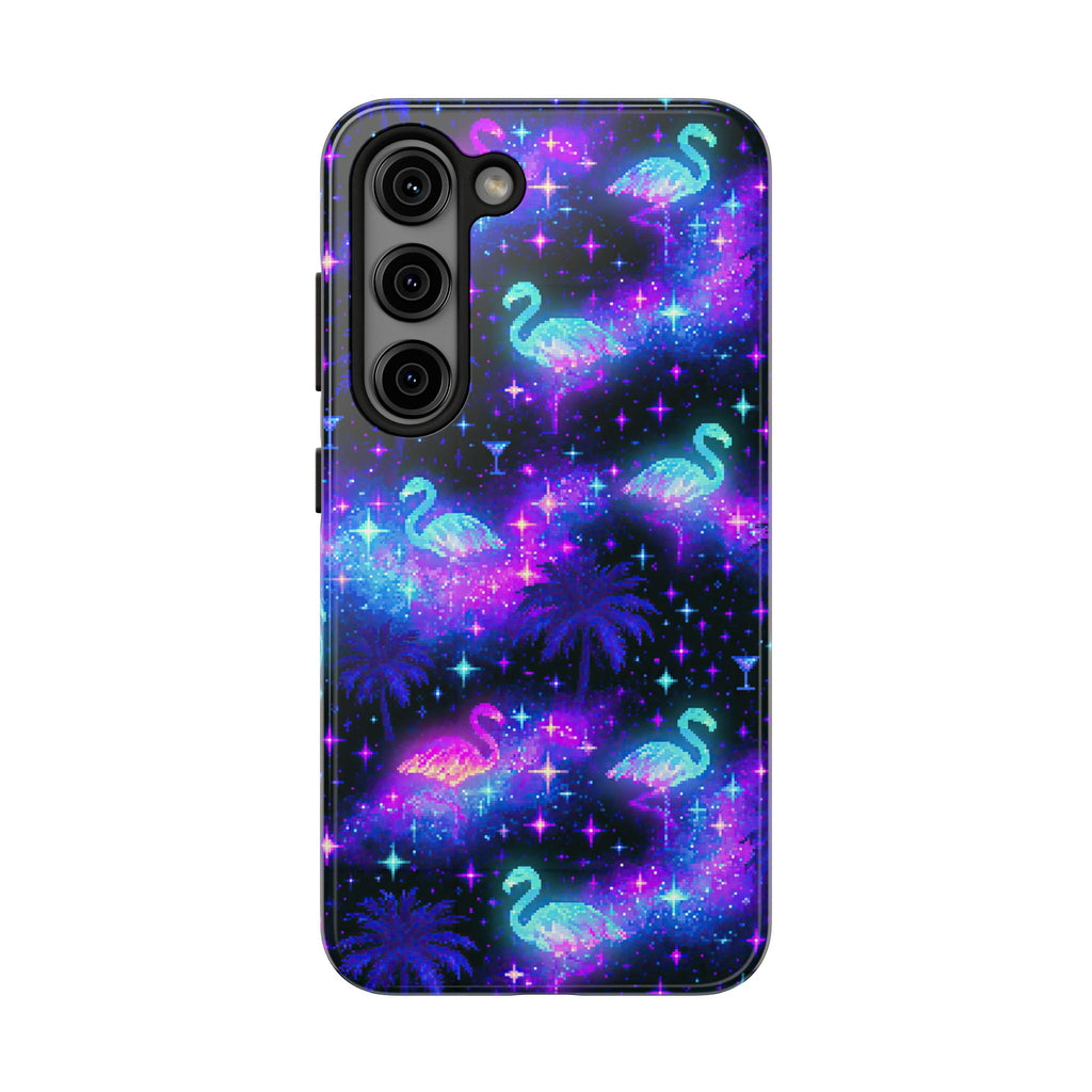 Celestial Flamingos | Tough Phone Case