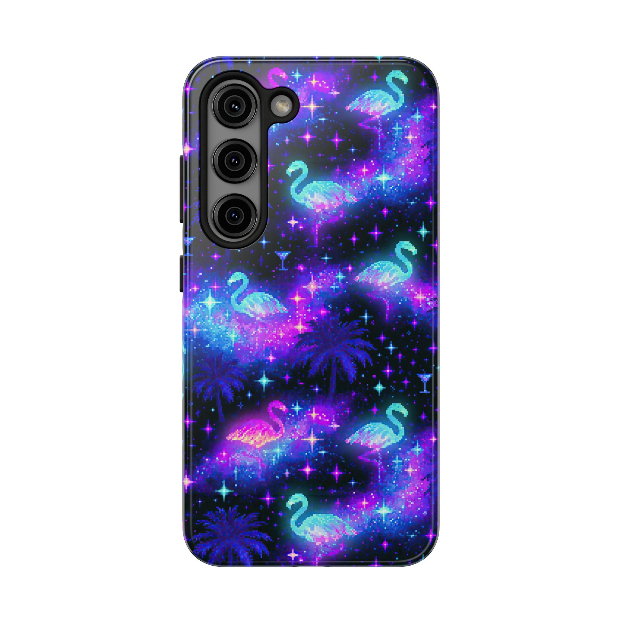 Celestial Flamingos | Tough Phone Case