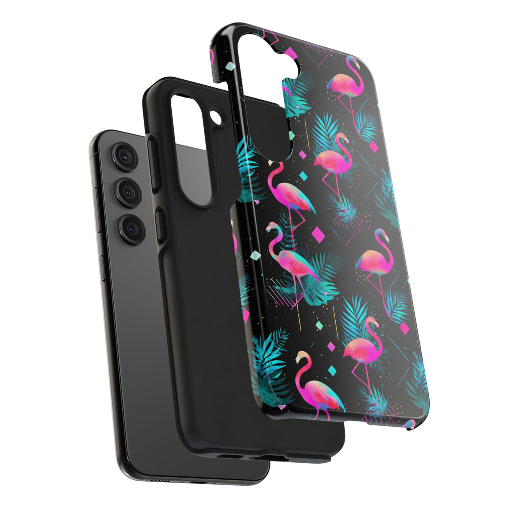 Flamingo Lounge | Tough Phone Case