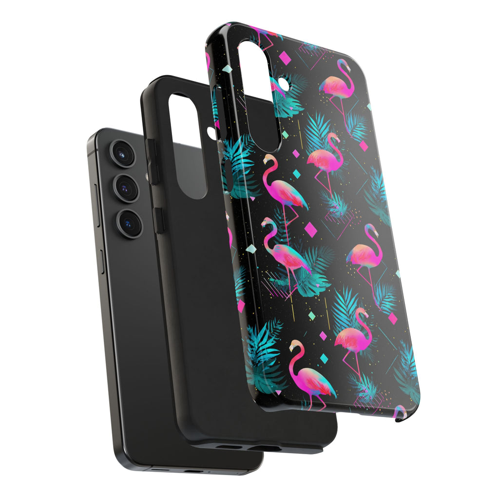 Flamingo Lounge | Tough Phone Case