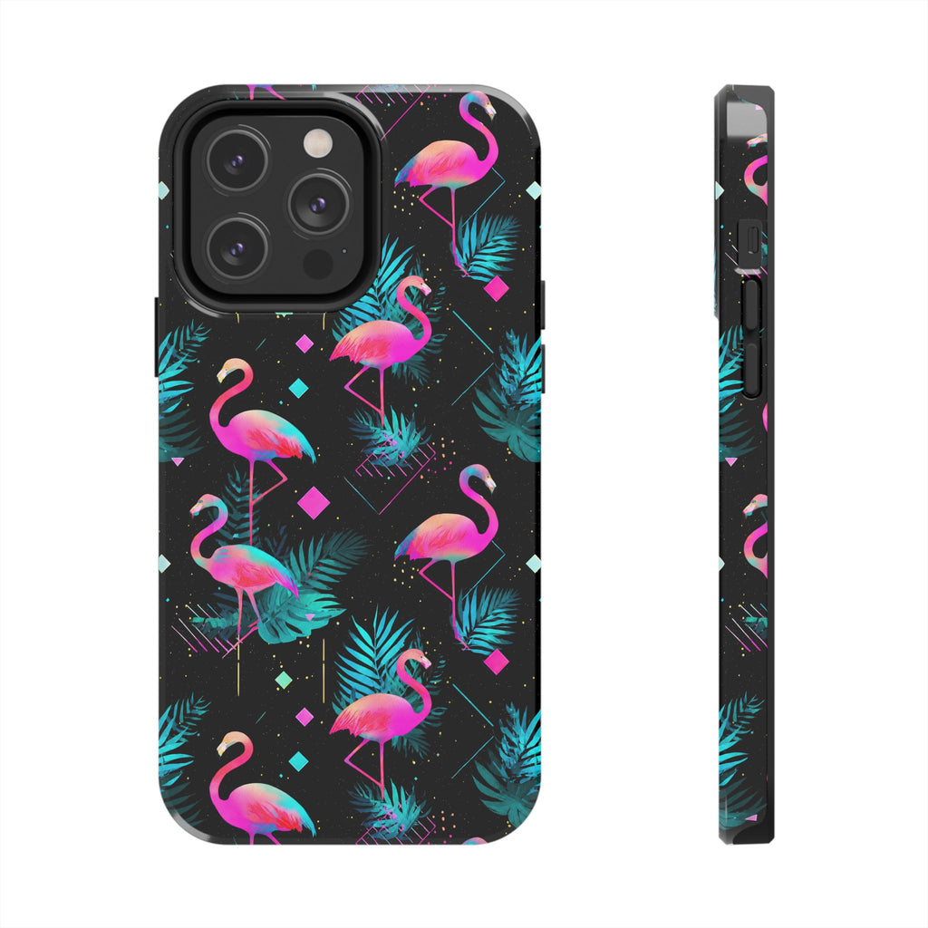 Flamingo Lounge | Tough Phone Case