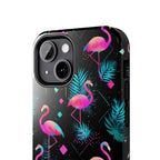 Flamingo Lounge | Tough Phone Case