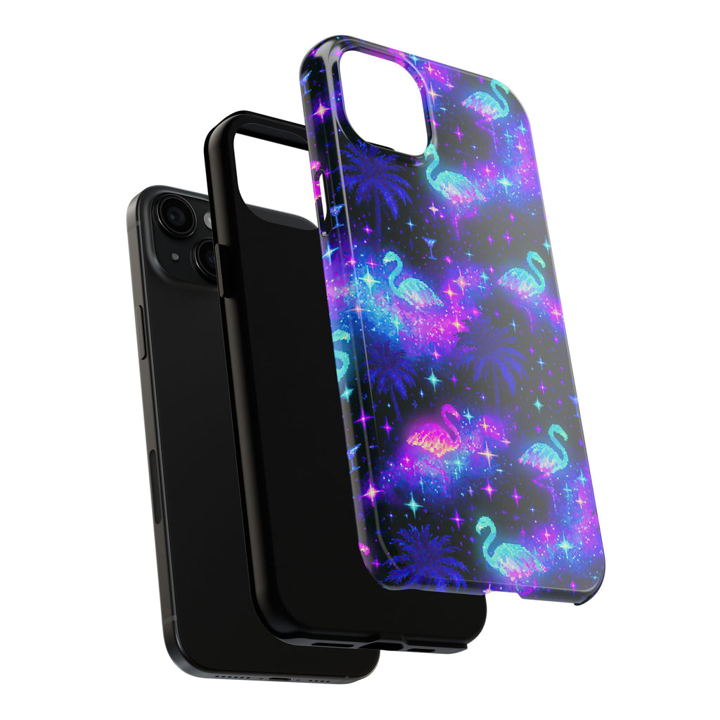 Celestial Flamingos | Tough Phone Case