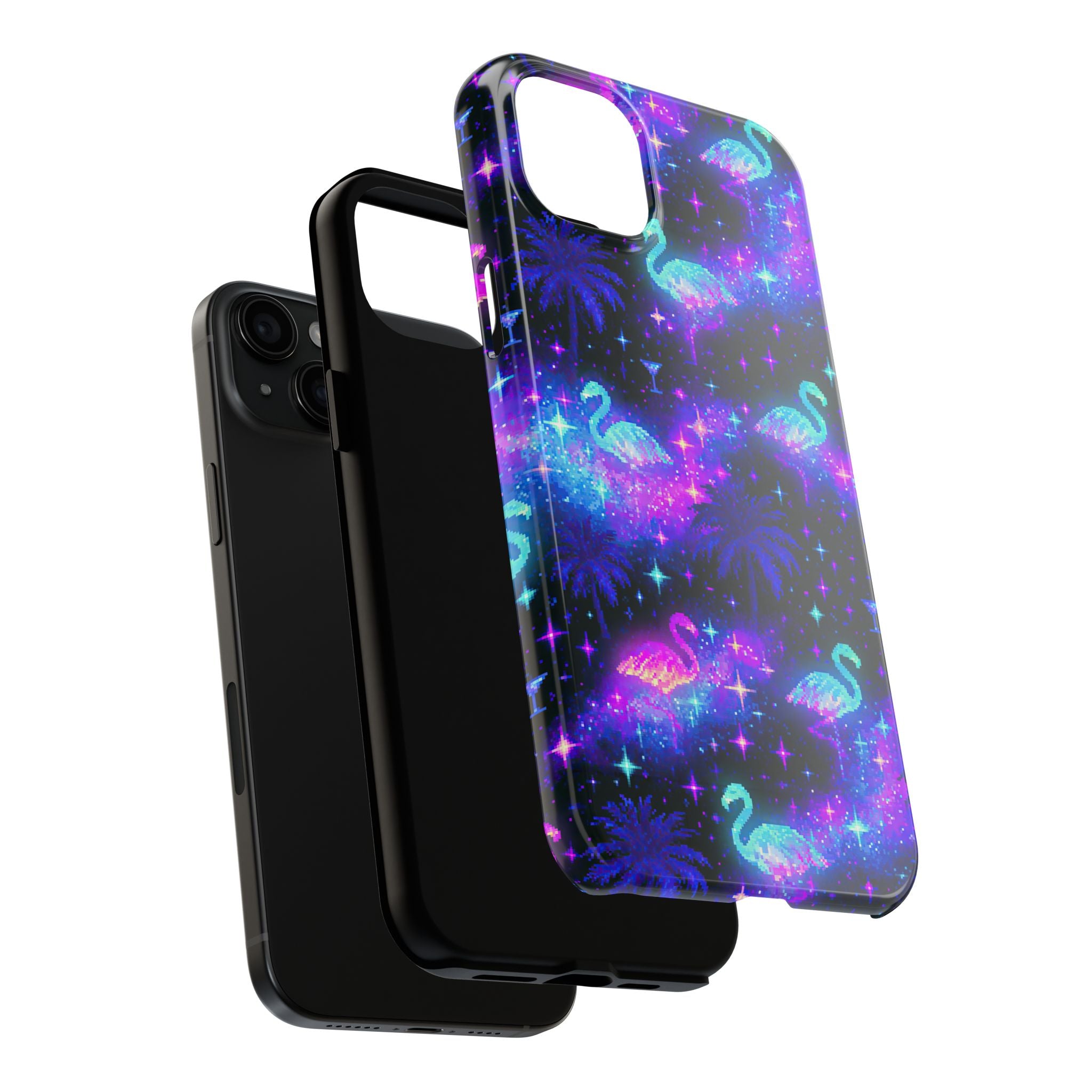 Celestial Flamingos | Tough Phone Case