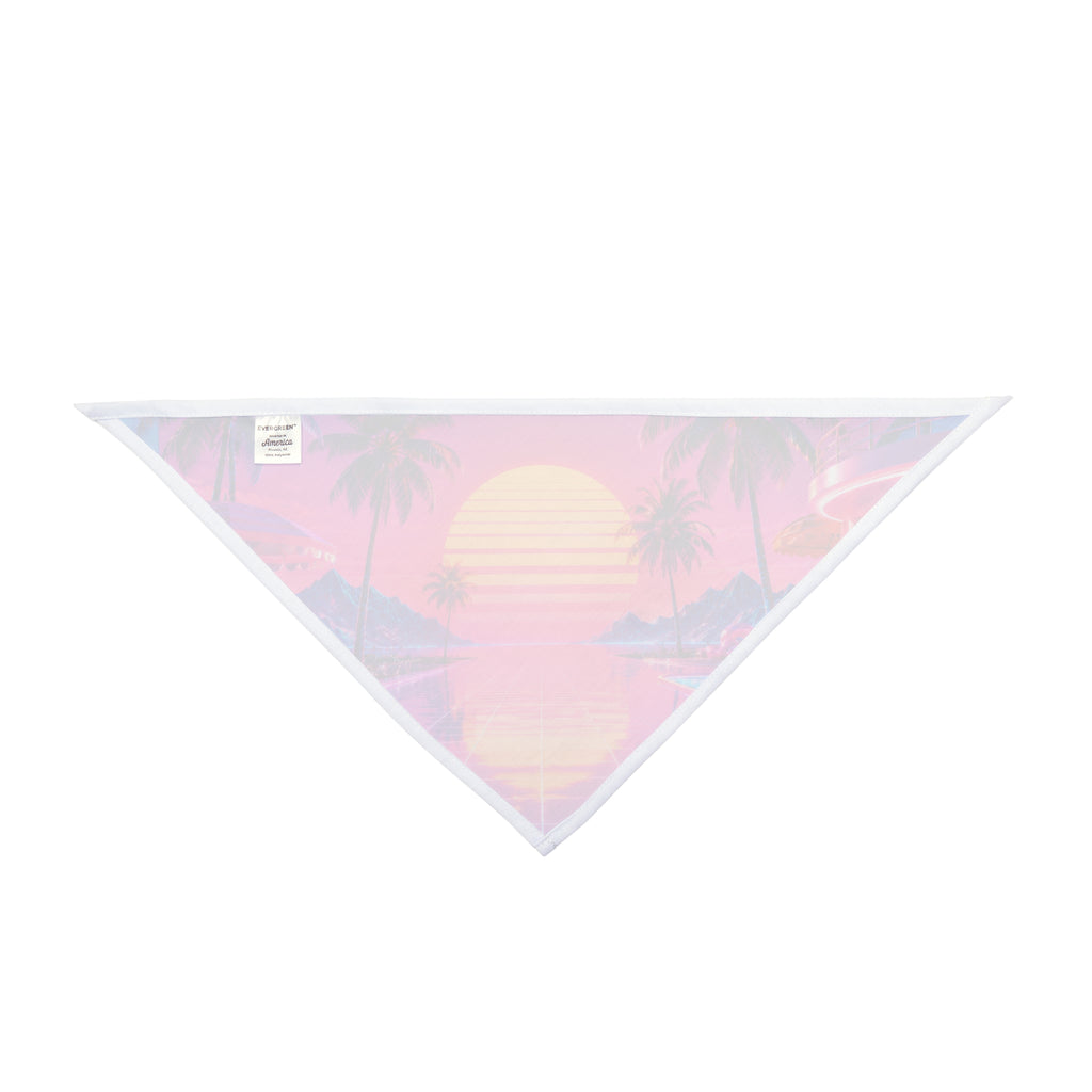 Synthetic Sunset | Pet Bandana