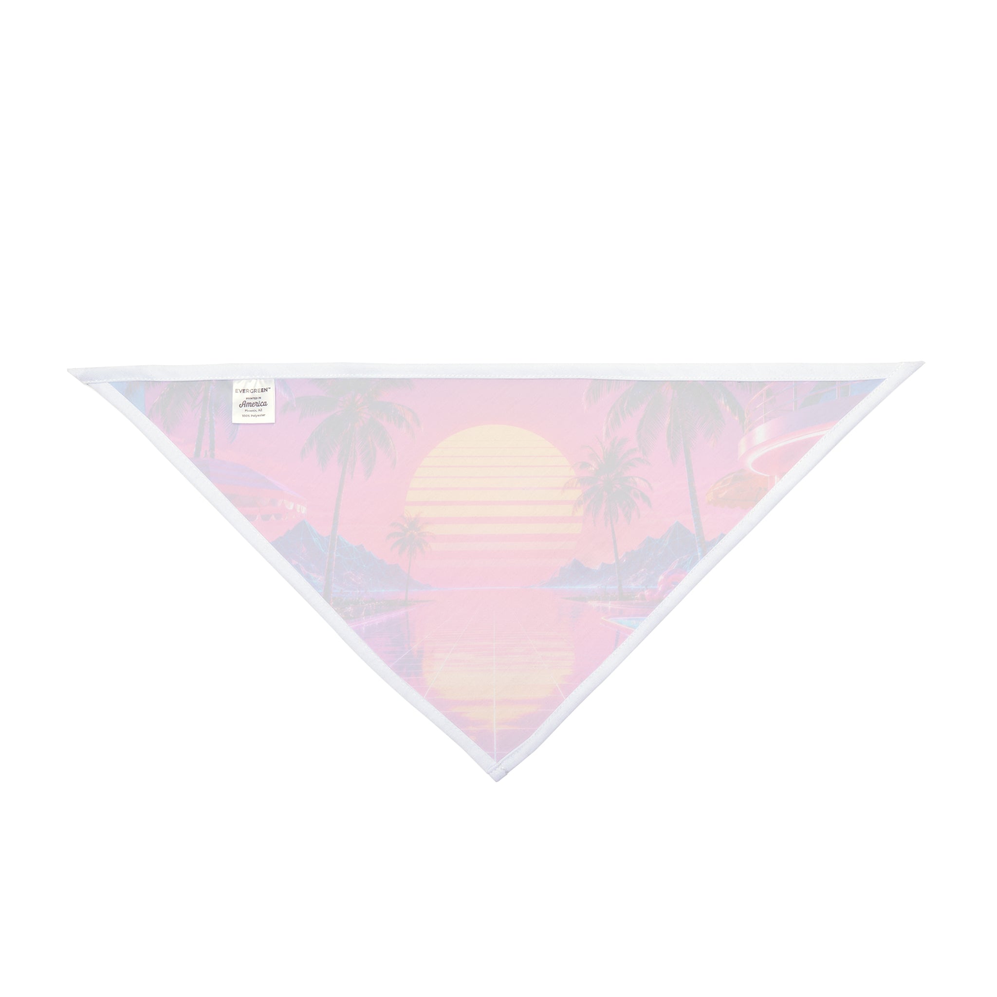 Synthetic Sunset | Pet Bandana