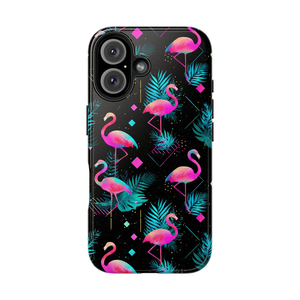 Flamingo Lounge | Tough Phone Case