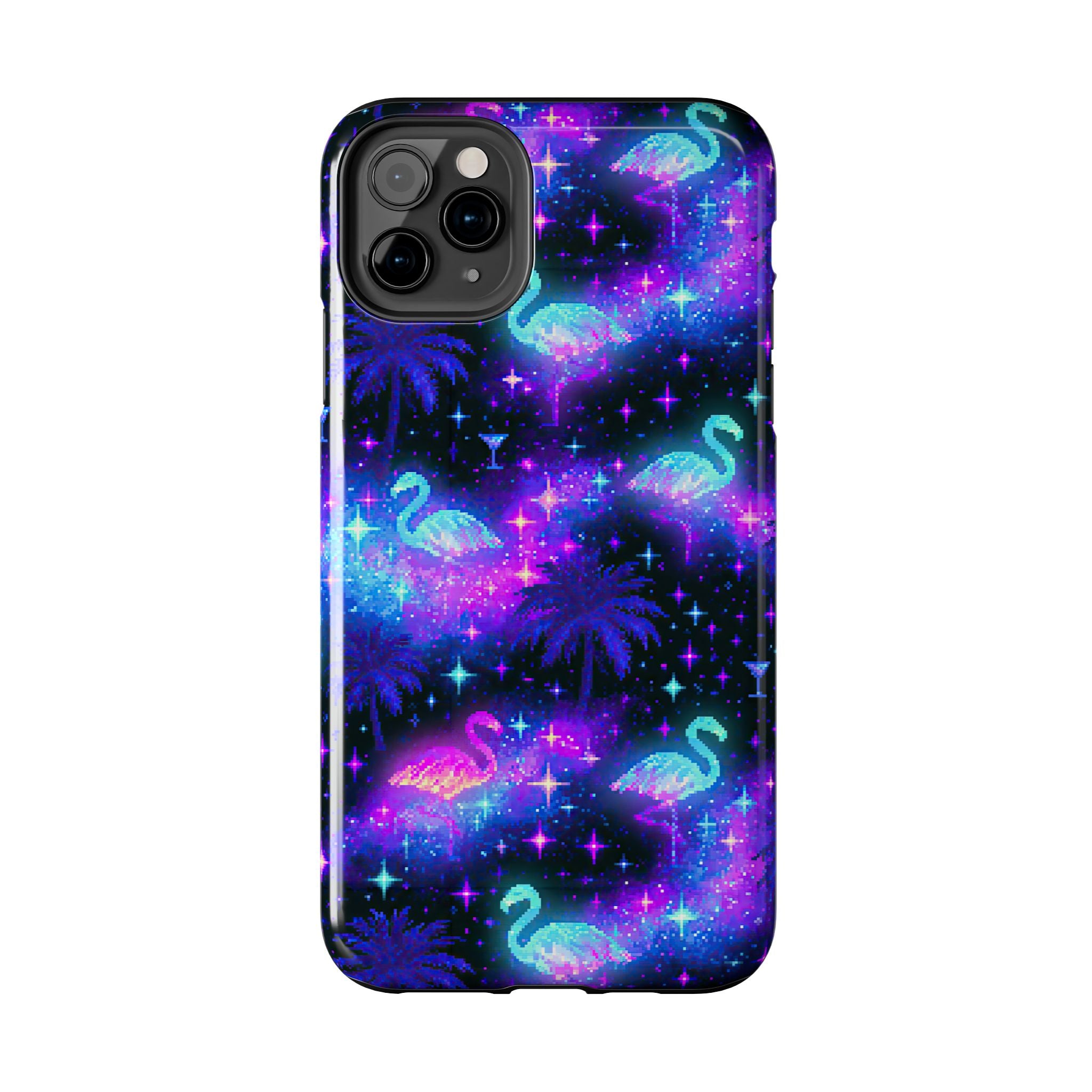 Celestial Flamingos | Tough Phone Case