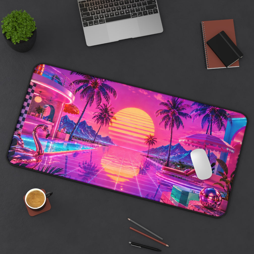 Synthetic Sunset | Desk Mat