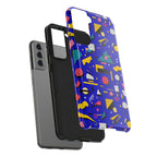 Blue Screen Confetti | Tough Phone Case