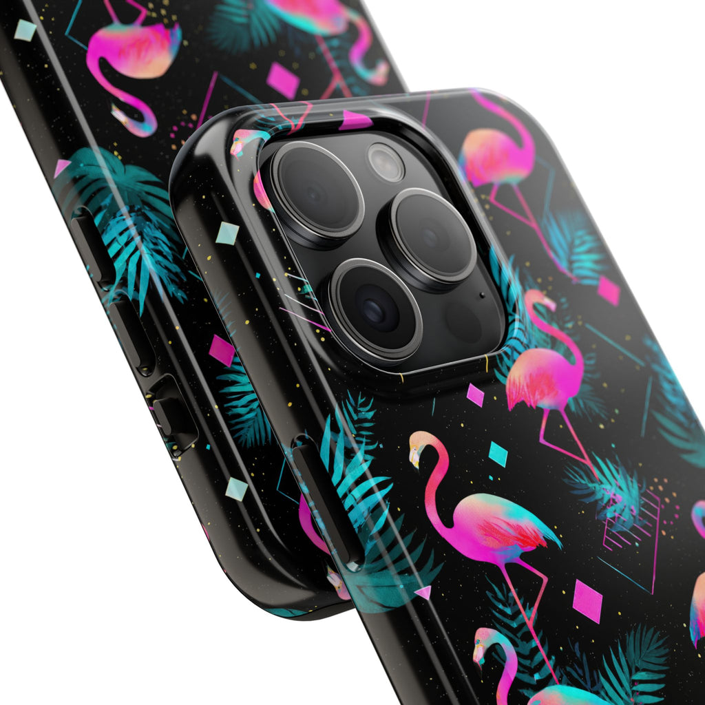 Flamingo Lounge | Tough Phone Case