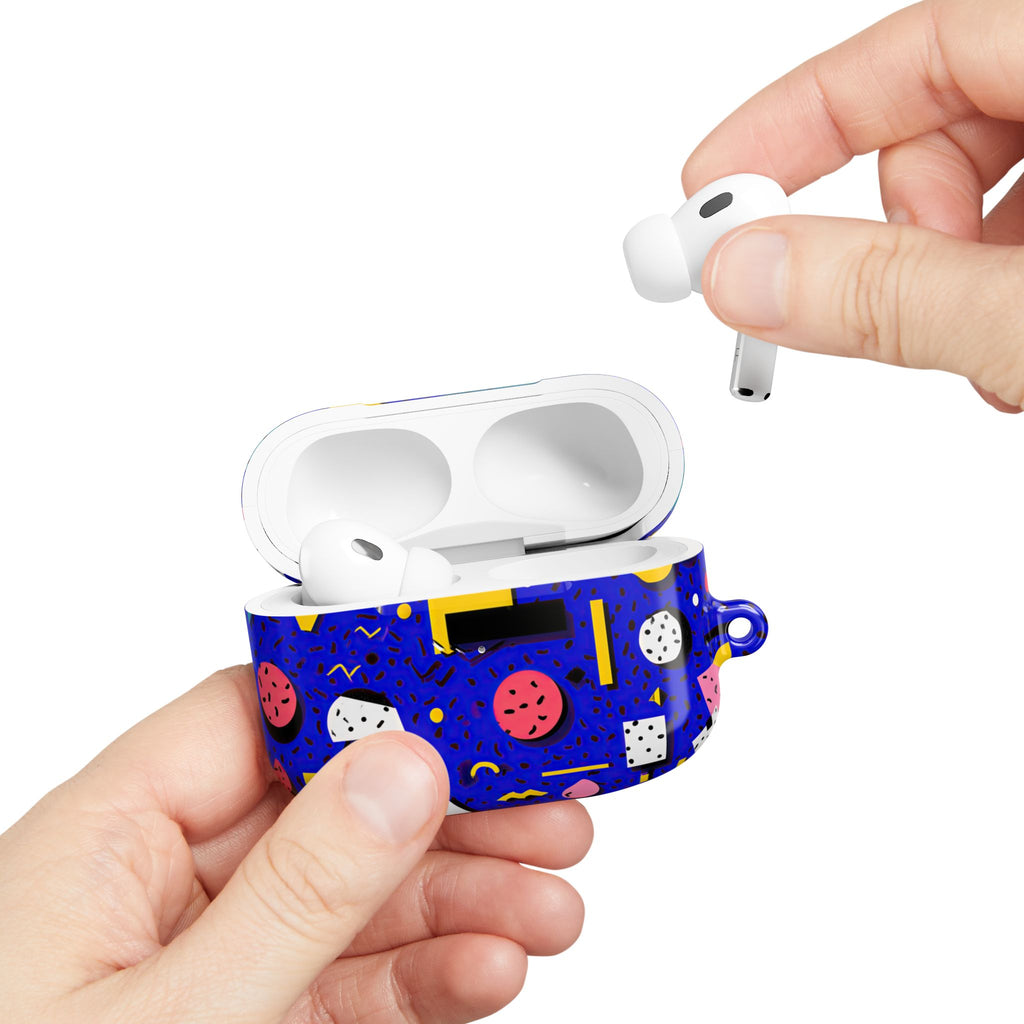 Blue Screen Confetti | AirPod Case