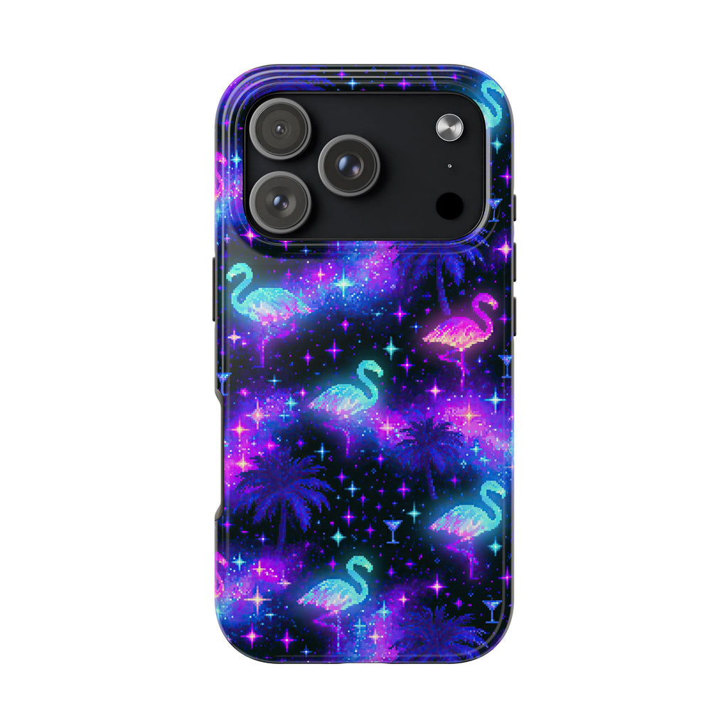 Celestial Flamingos | Tough Phone Case