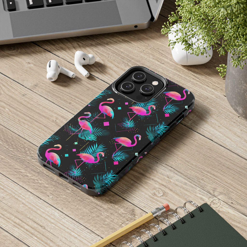 Flamingo Lounge | Tough Phone Case