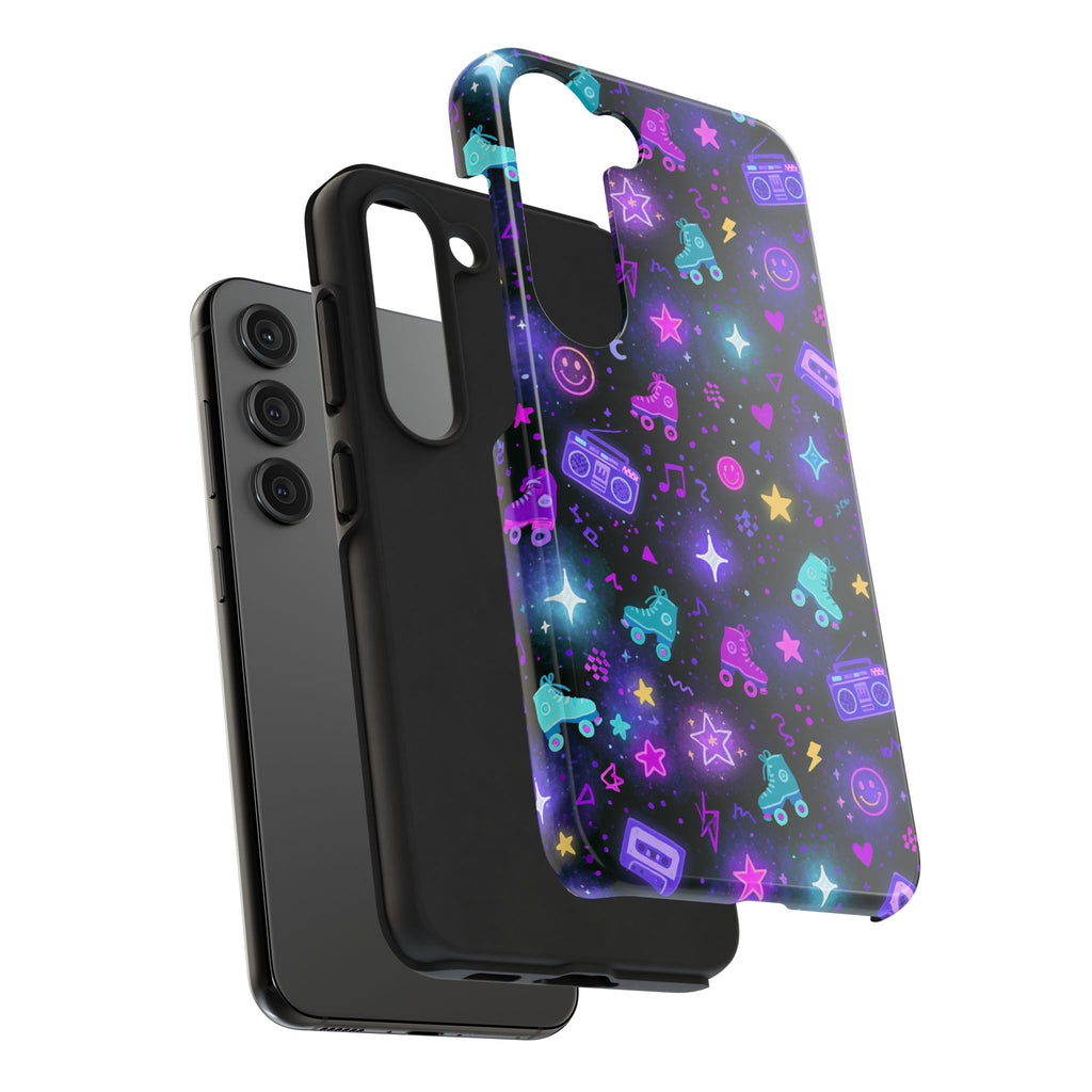 Roller Rink Galaxy | Tough Phone Case