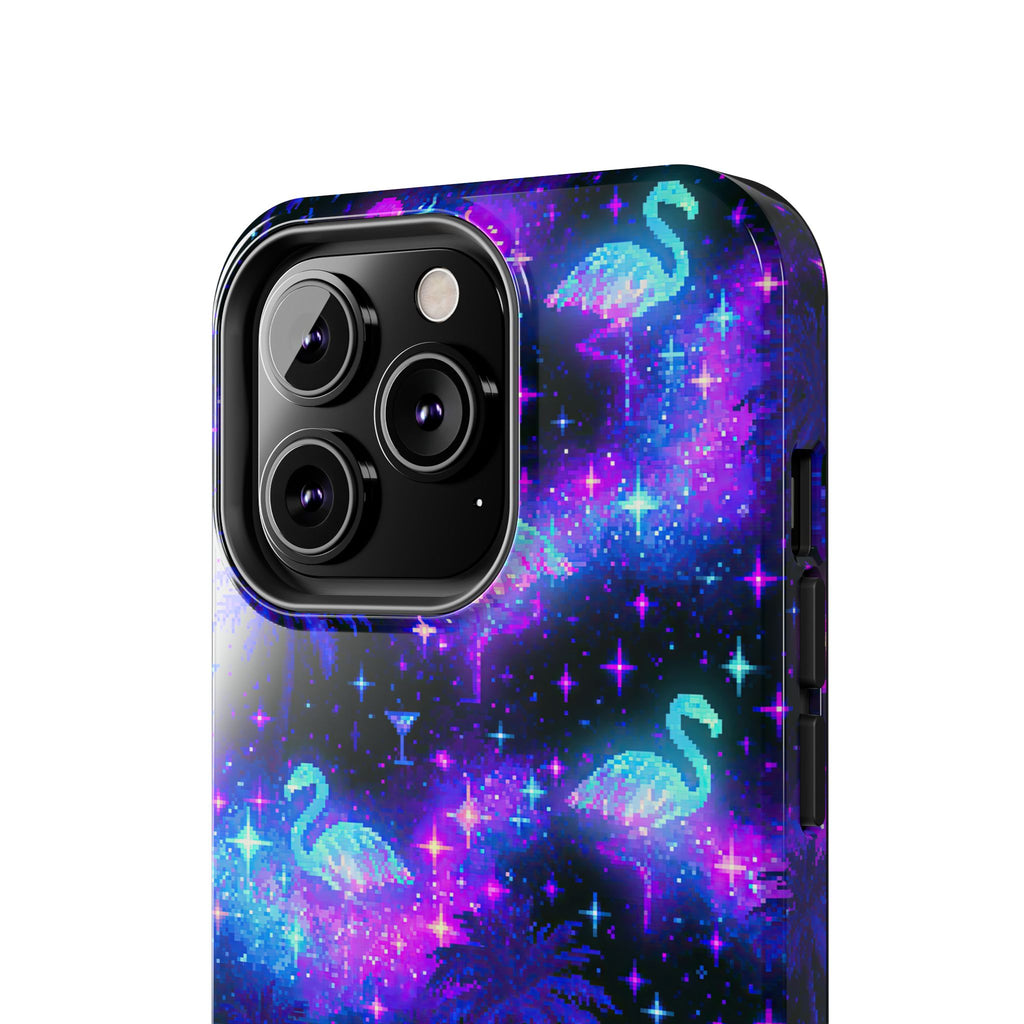 Celestial Flamingos | Tough Phone Case