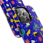 Blue Screen Confetti | Tough Phone Case
