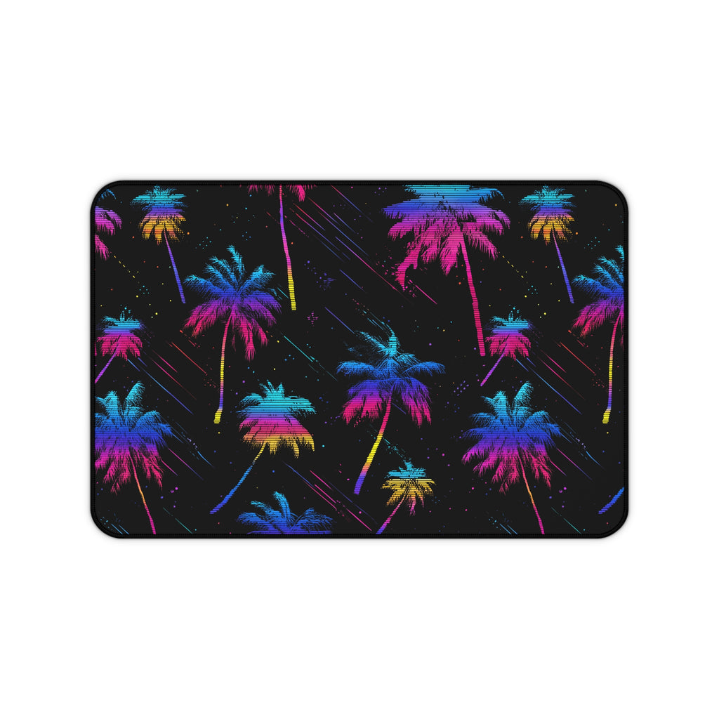 Neon Palmwave | Desk Mat