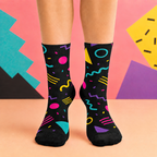 Blacklight Bounce | Crew Socks
