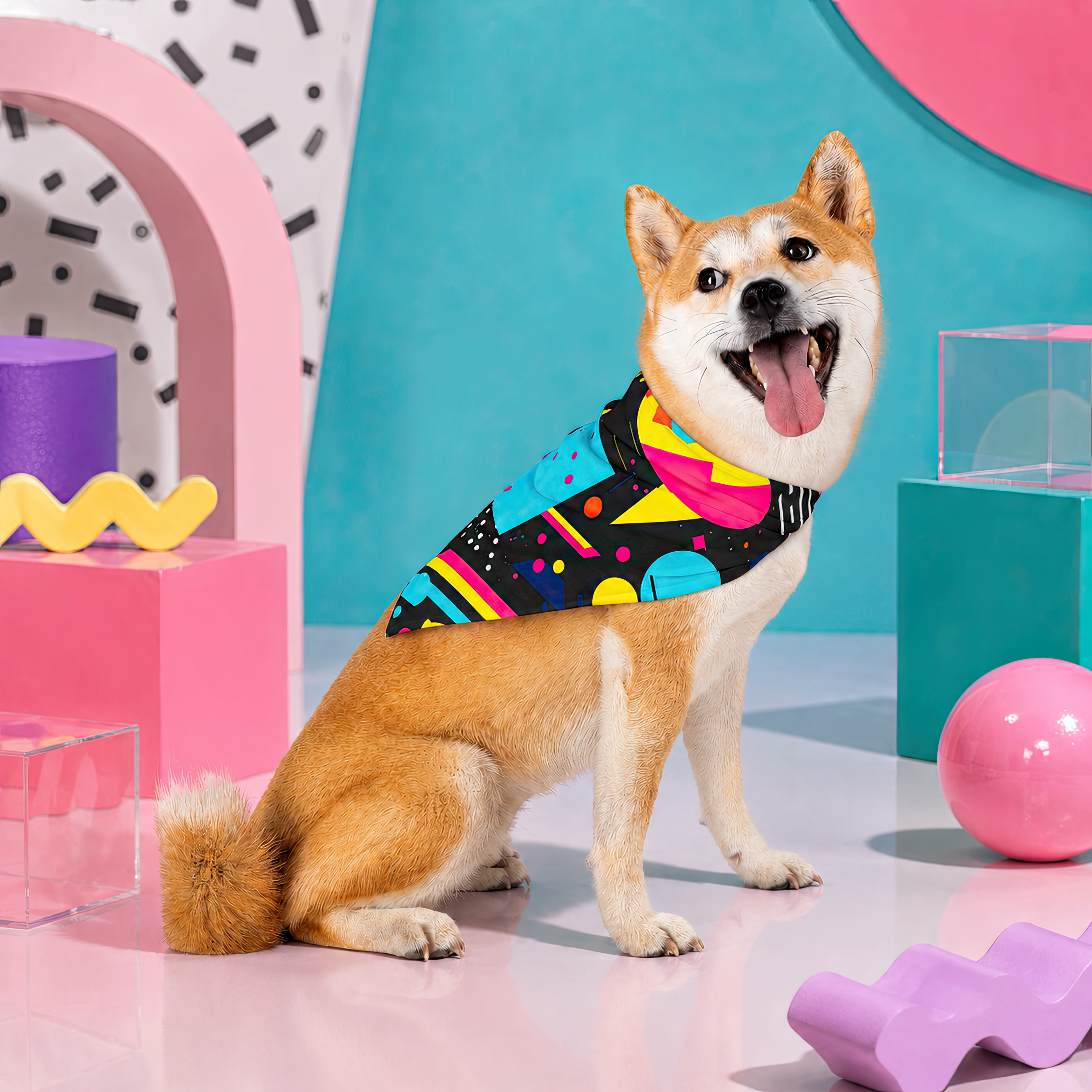 Comic Confetti | Pet Bandana