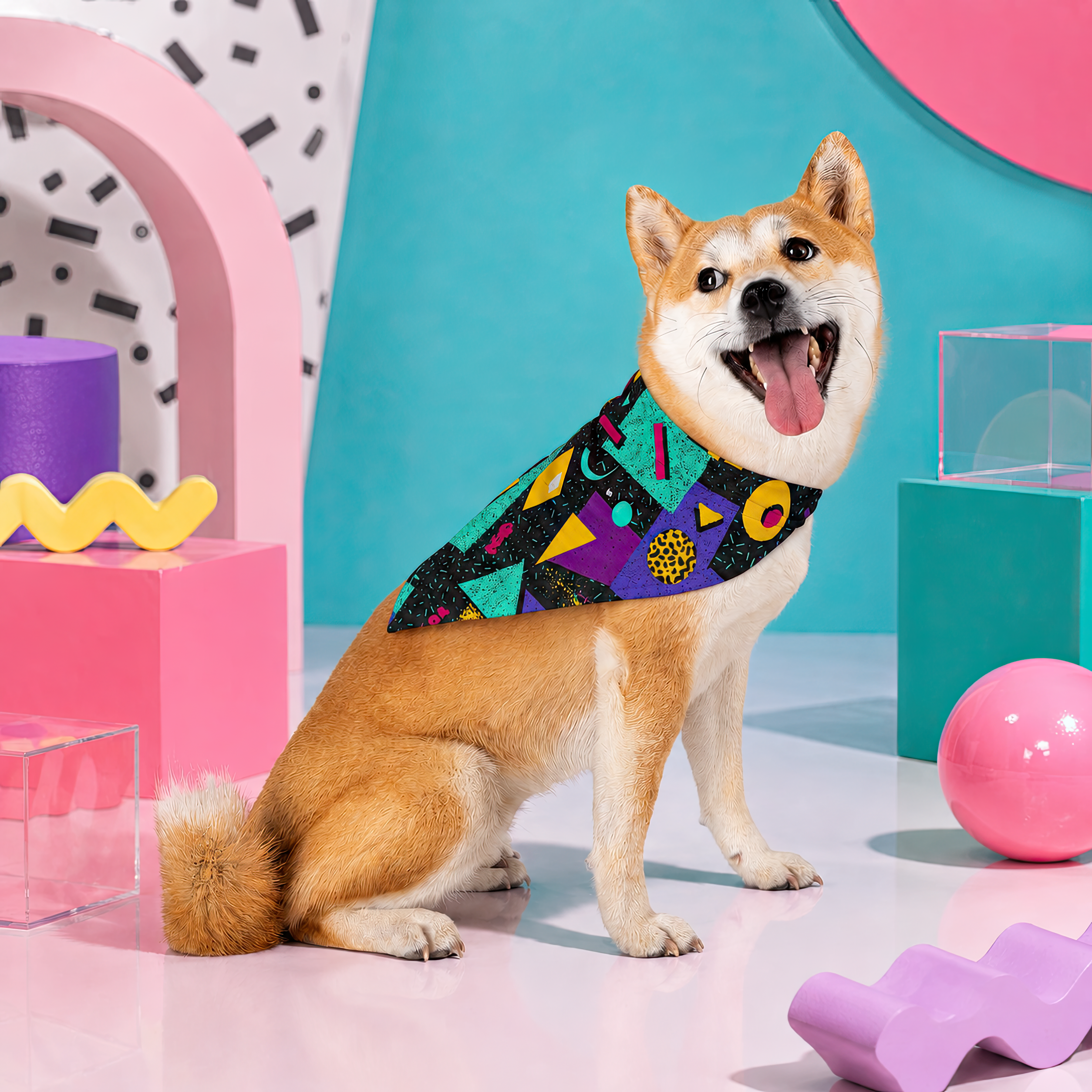 Electric Recess | Pet Bandana