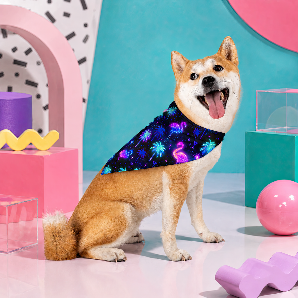Flamingo Zone | Pet Bandana