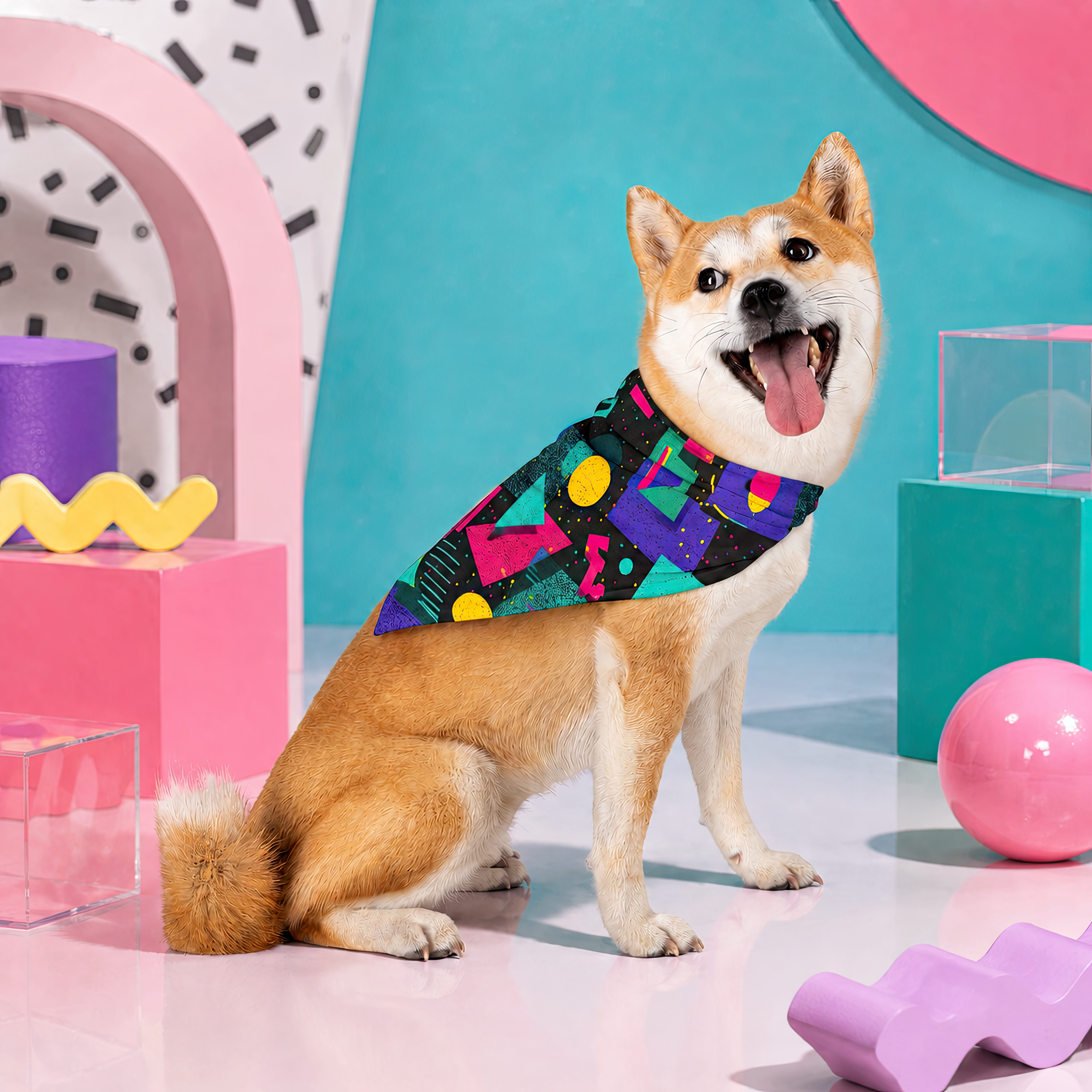 Geometry Gremlin | Pet Bandana
