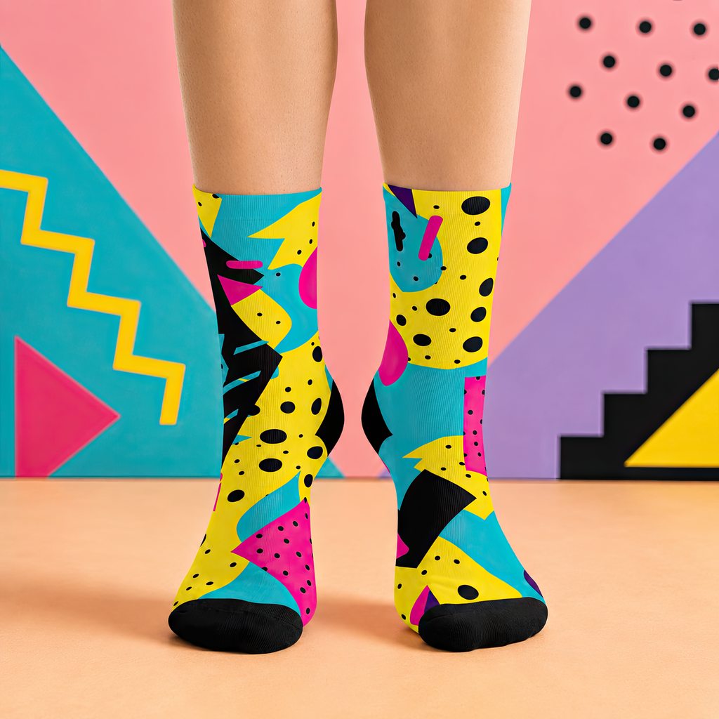 Lunchbox Lightning | Crew Socks