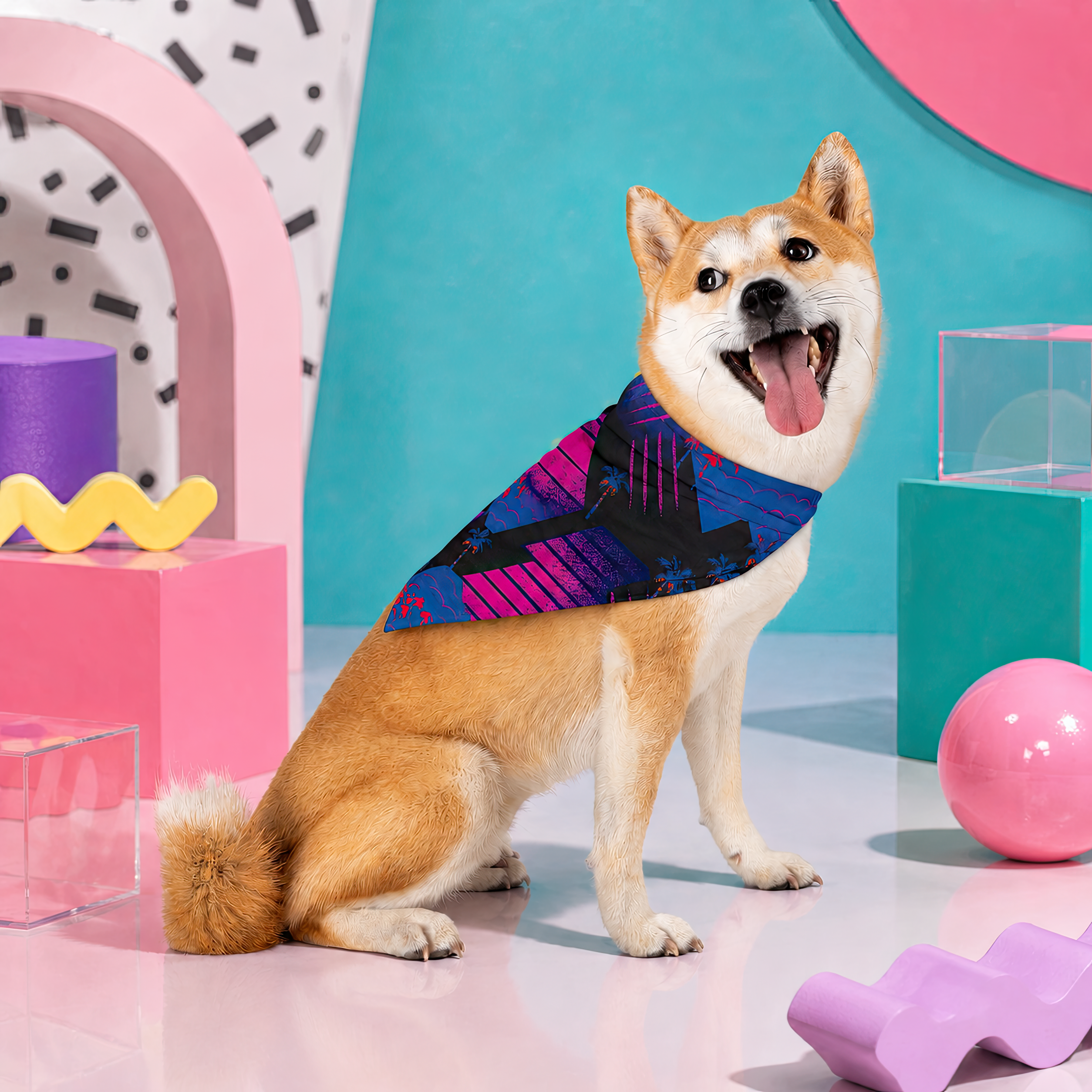 Night Runner | Pet Bandana