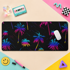 Neon Palmwave | Desk Mat