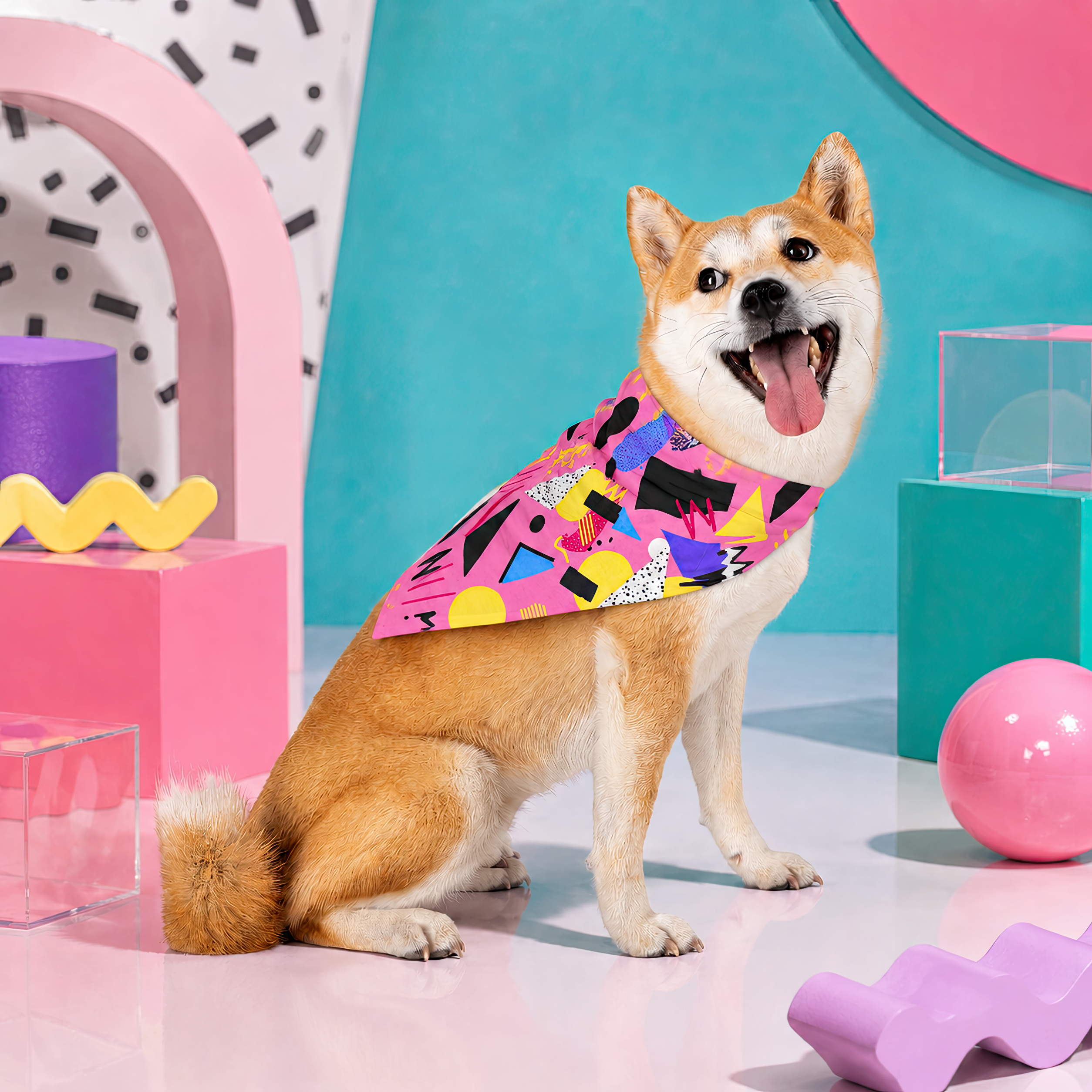 Pop Quiz Panic | Pet Bandana