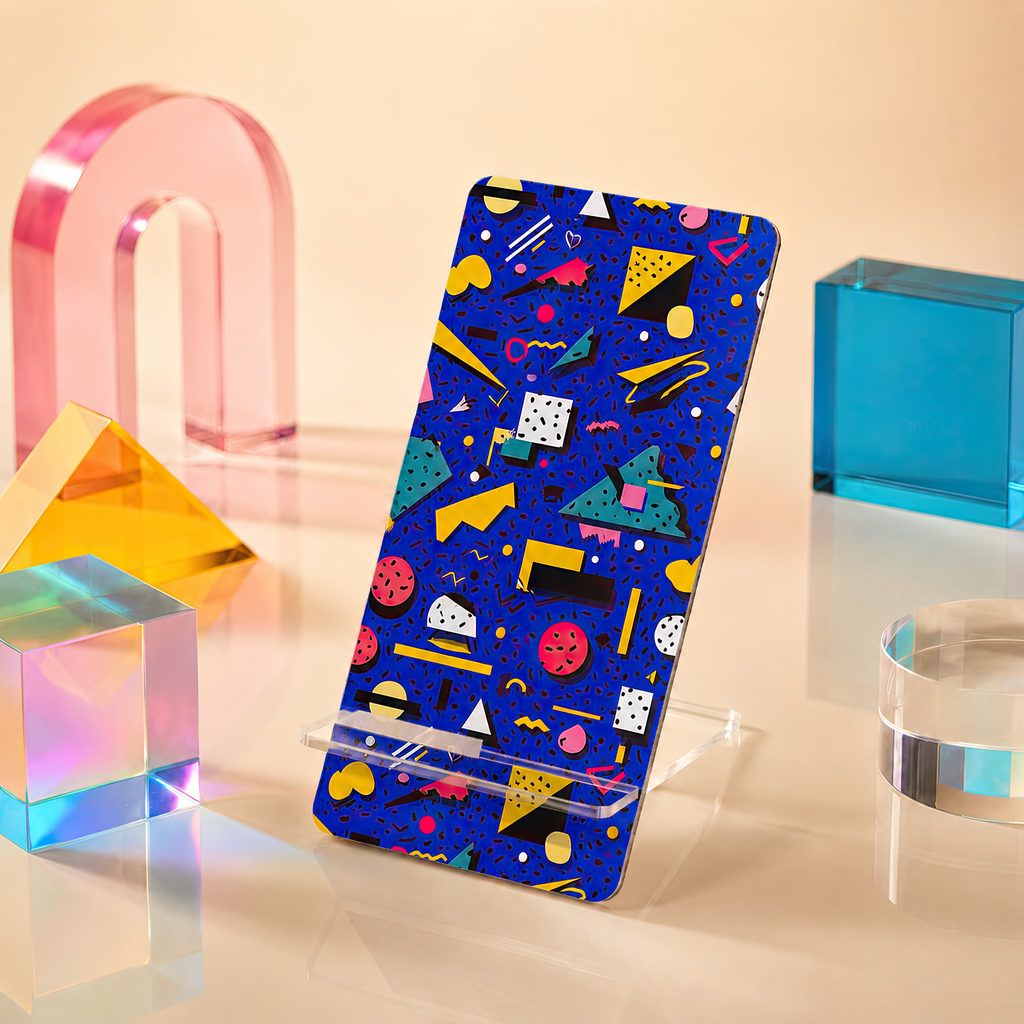 Blue Screen Confetti | Foldable Phone Stand