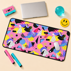Pop Quiz Panic | Desk Mat
